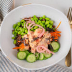 West Coast Bowl - Poke salmon with spicy mayo